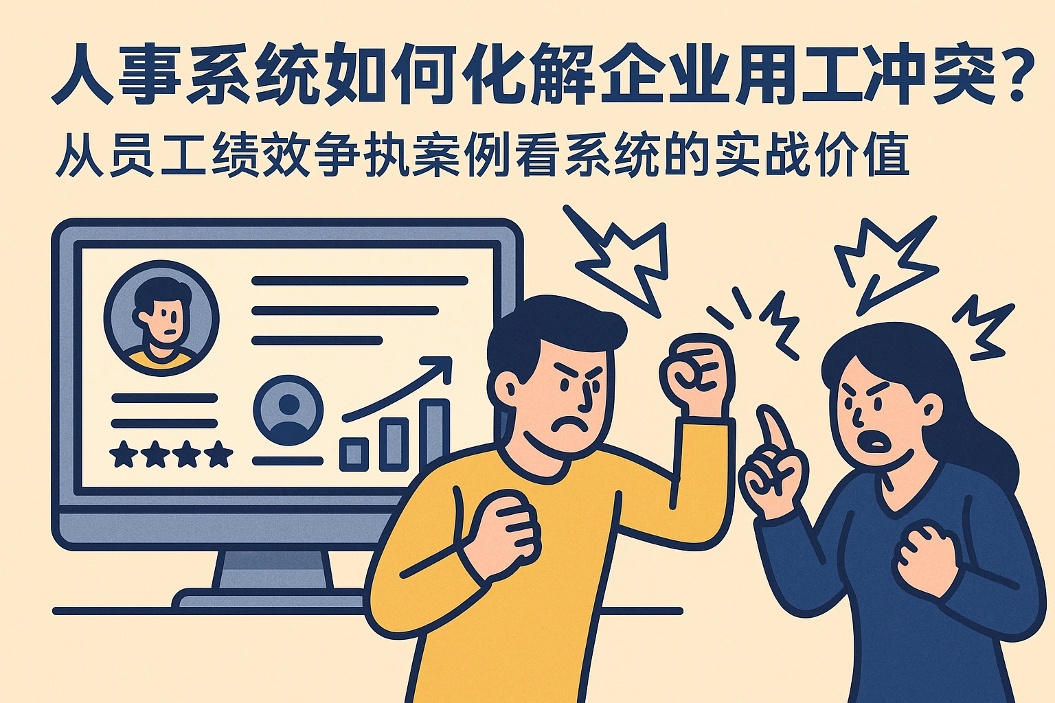 人事系统如何化解企业用工冲突？从员工绩效争执案例看系统的实战价值