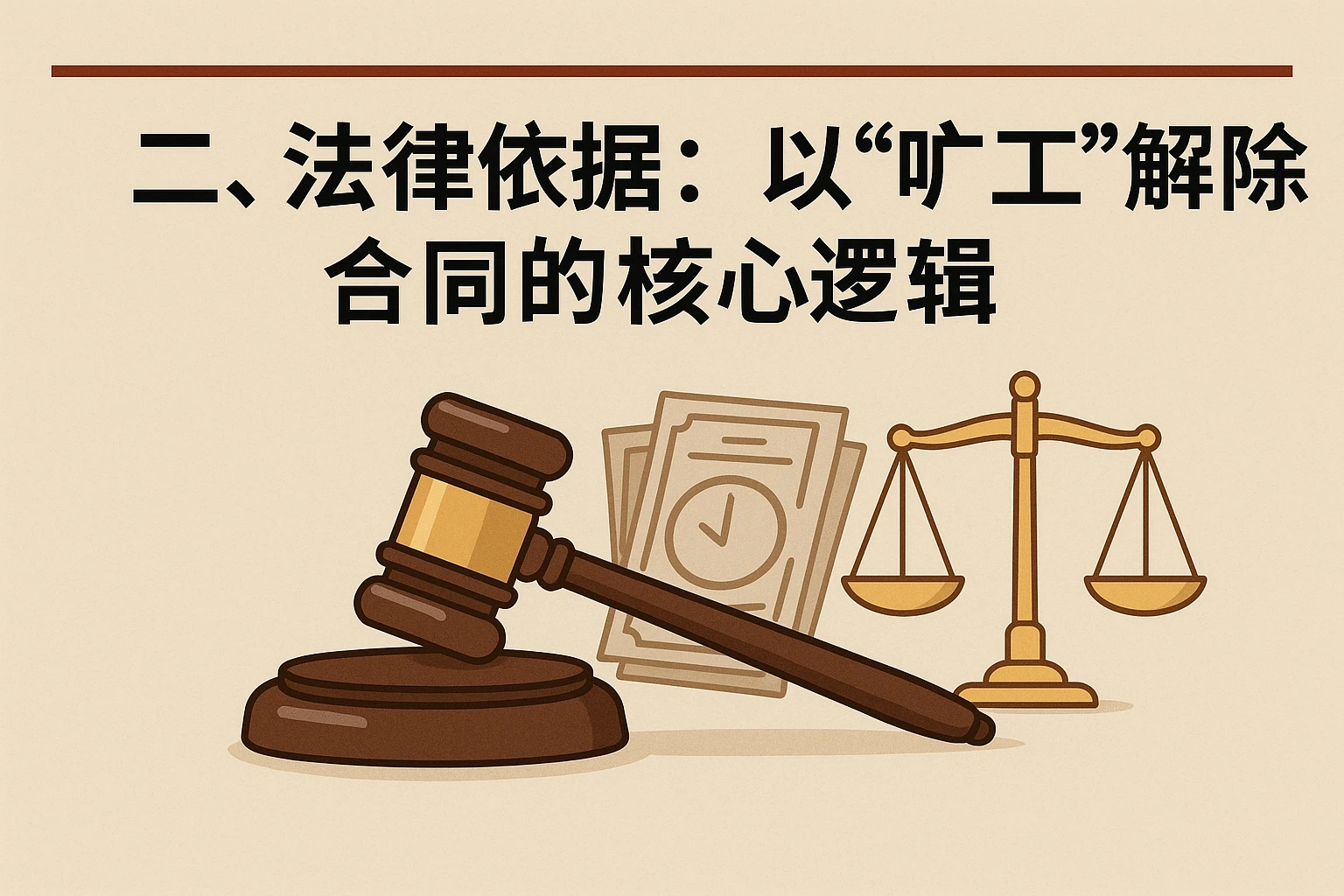 二、法律依据:以“旷工”解除合同的核心逻辑