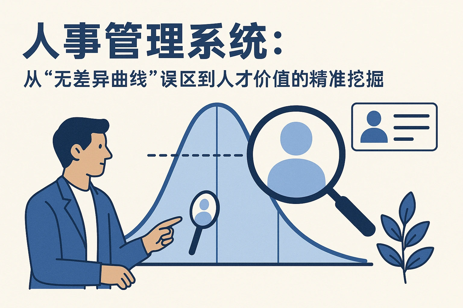 人事管理系统：从“无差异曲线”误区到人才价值的精准挖掘