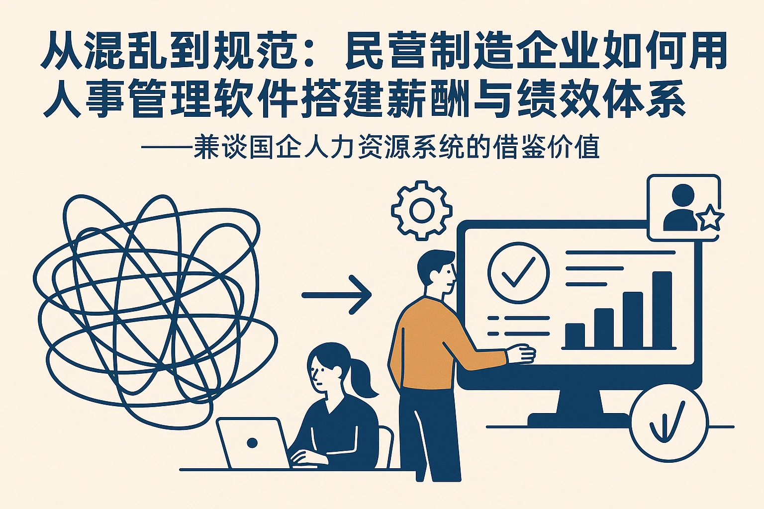 从混乱到规范:民营制造企业如何用人事管理软件搭建薪酬与绩效体系——兼谈国企人力资源系统的借鉴价值