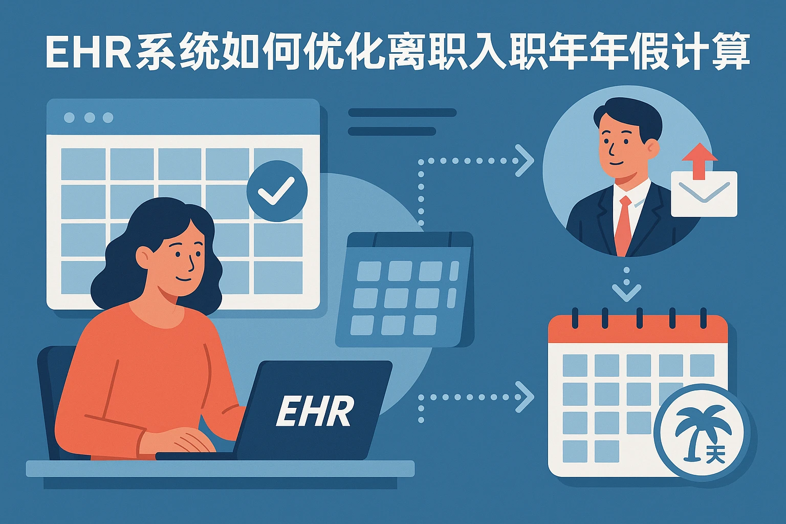 ehr系统如何优化离职再入职员工的年假计算流程