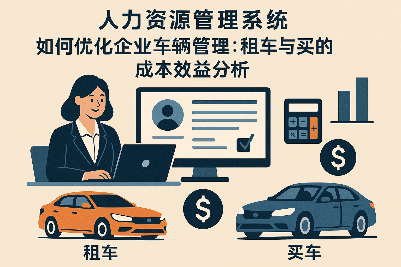 人力资源管理系统如何优化企业车辆管理：租车与买车的成本效益分析