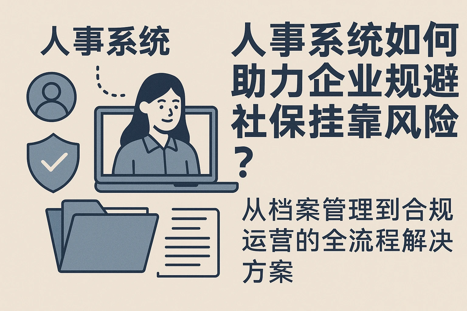 人事系统如何助力企业规避社保挂靠风险？从档案管理到合规运营的全流程解决方案