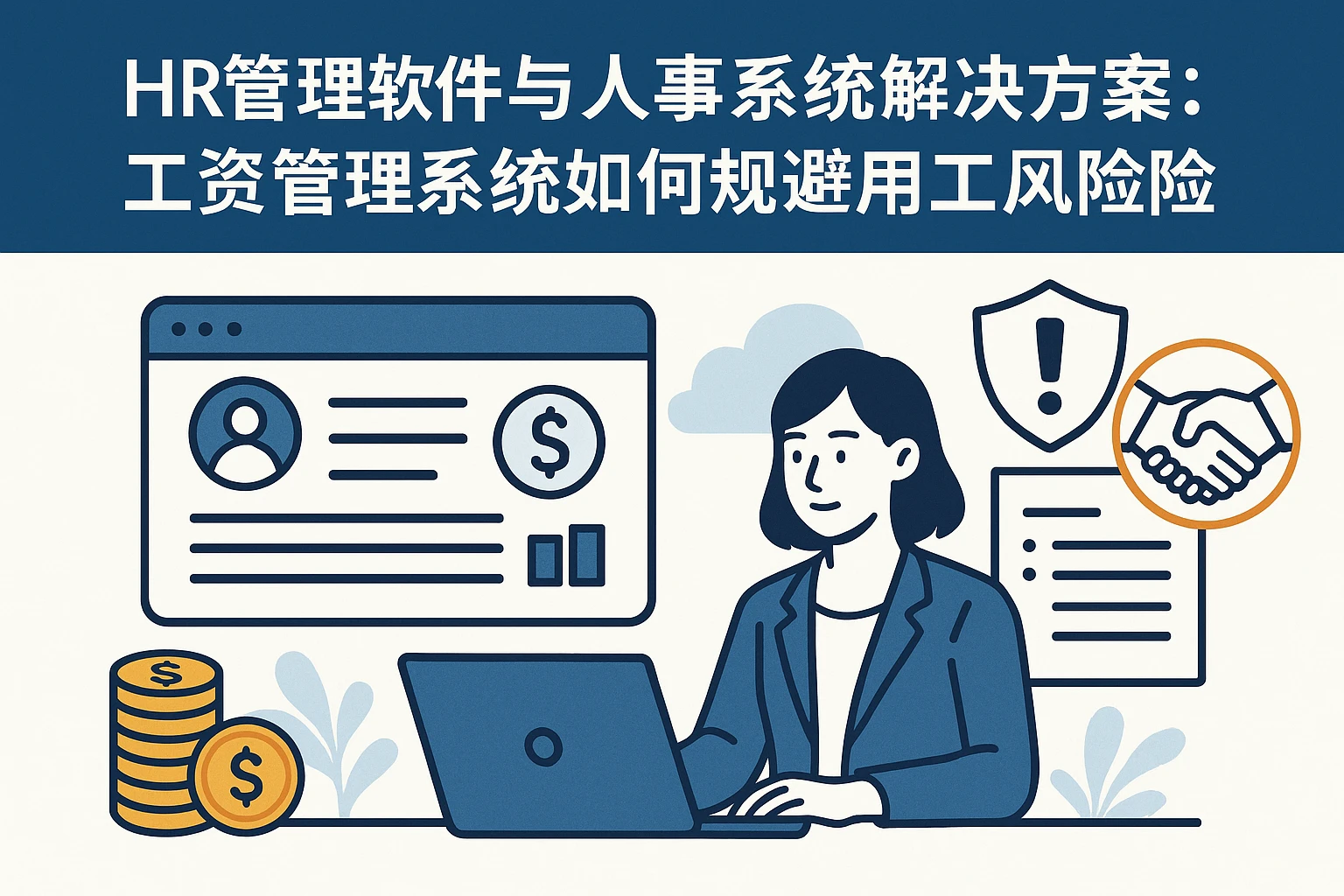 HR管理软件与人事系统解决方案：工资管理系统如何规避用工风险