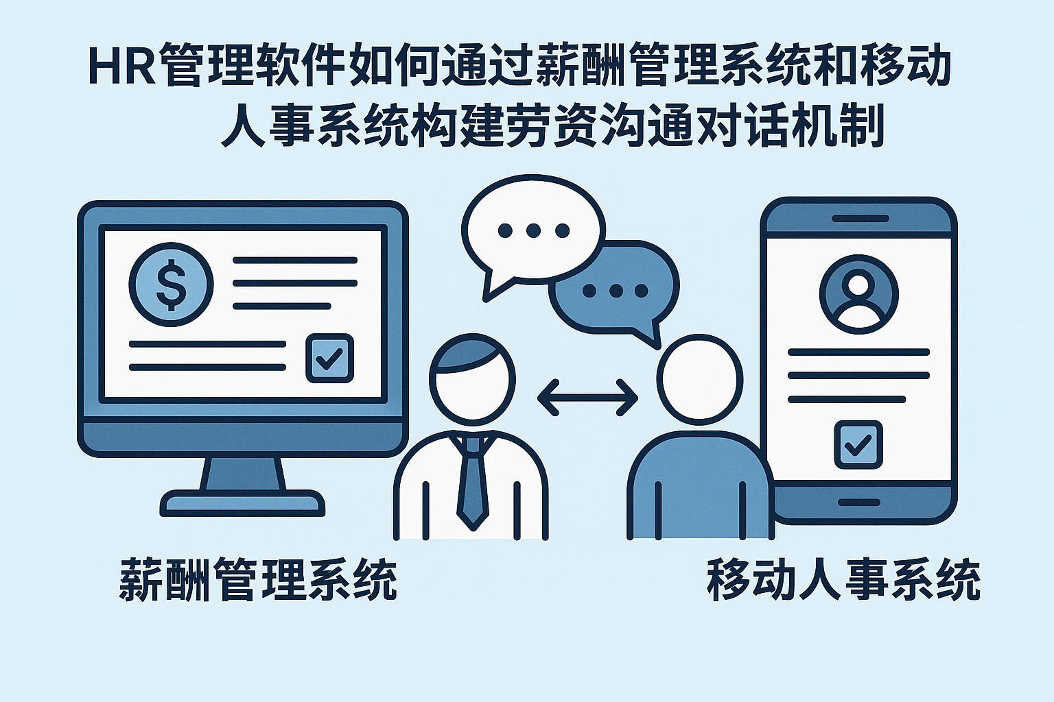HR管理软件如何通过薪酬管理系统和移动人事系统构建劳资沟通对话机制