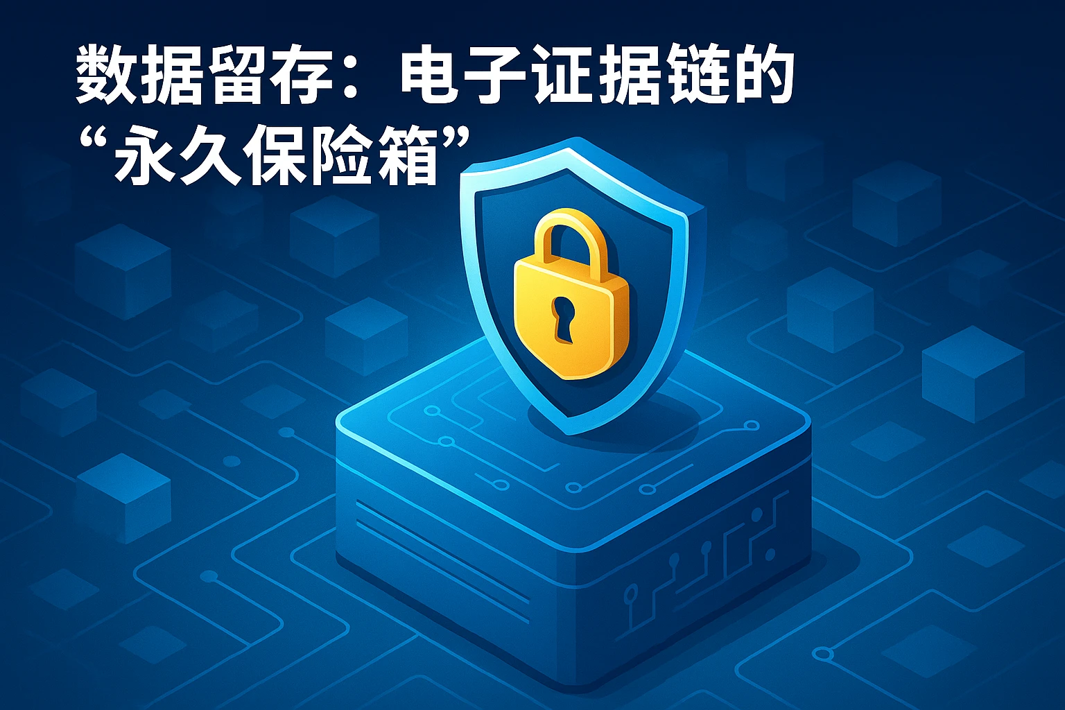 2. 数据留存：电子证据链的“永久保险箱”