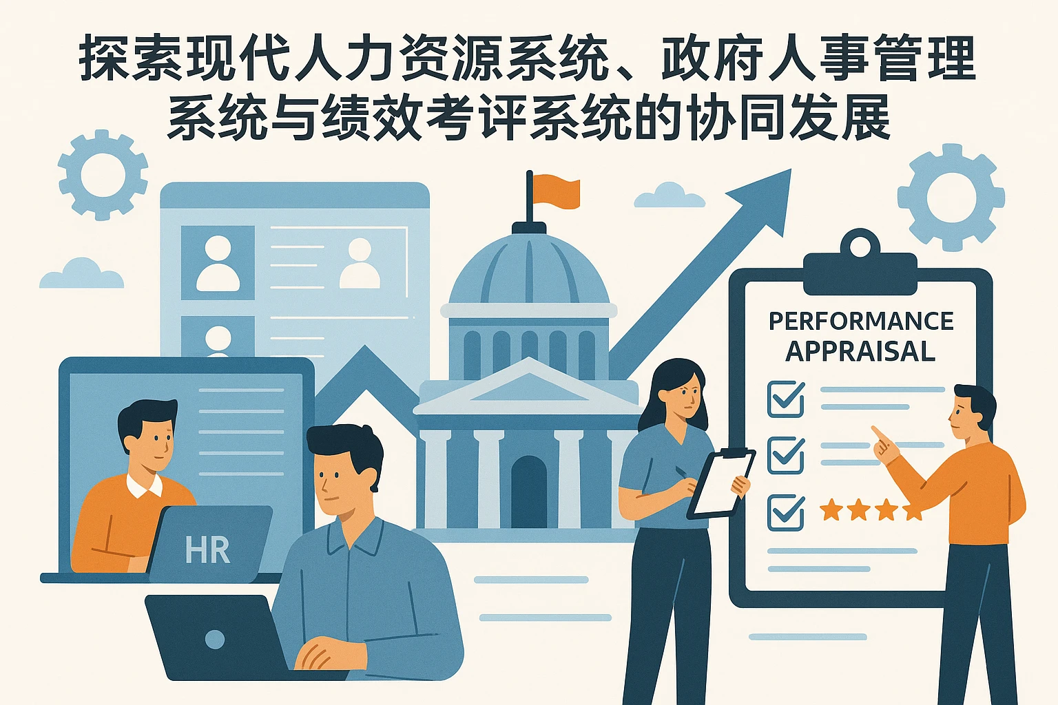 探索现代人力资源系统、政府人事管理系统与绩效考评系统的协同发展