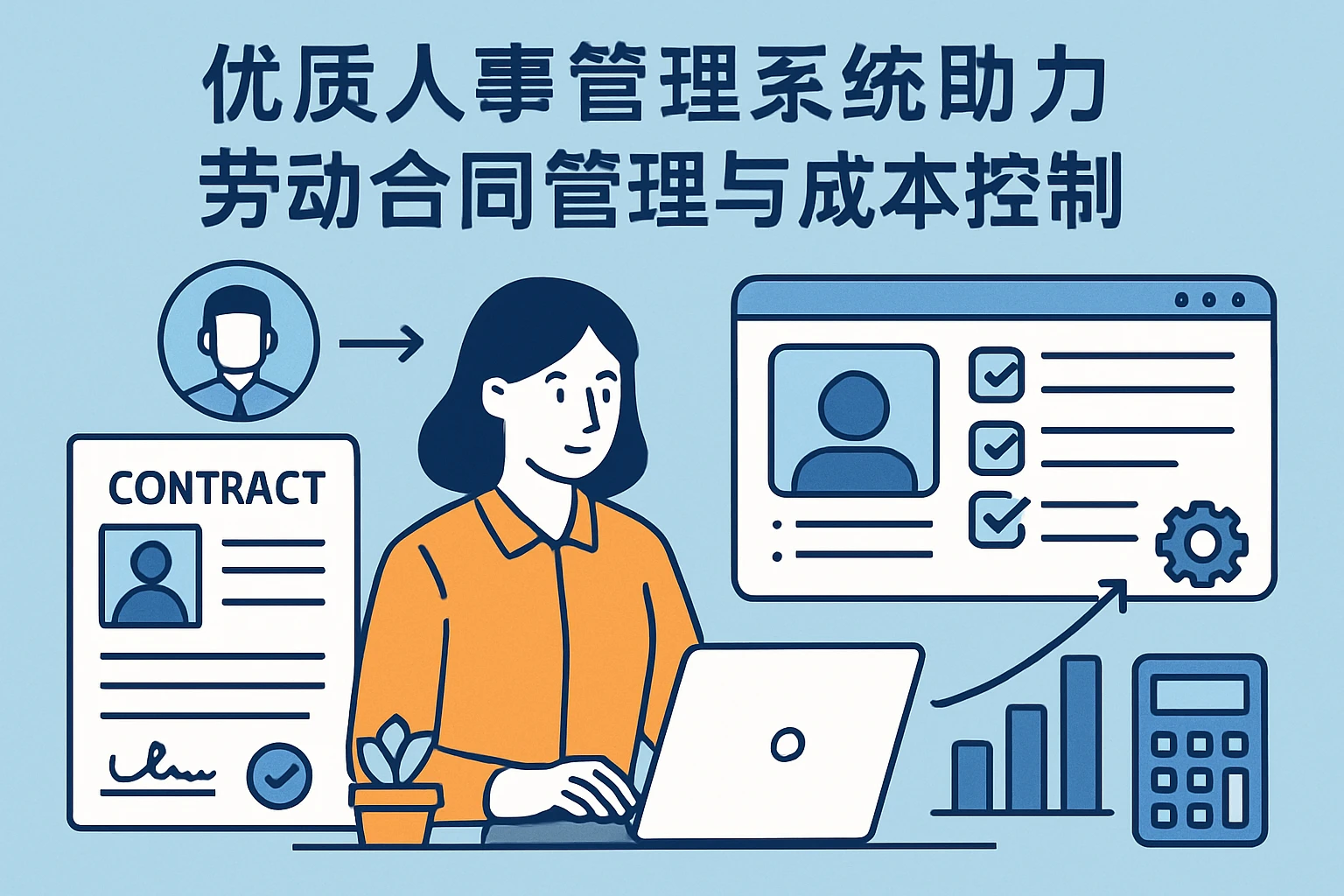 优质人事管理系统助力劳动合同管理与成本控制