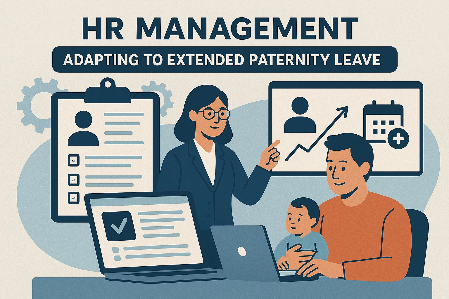 利用人力资源软件应对男性产假延长政策的人事管理变革