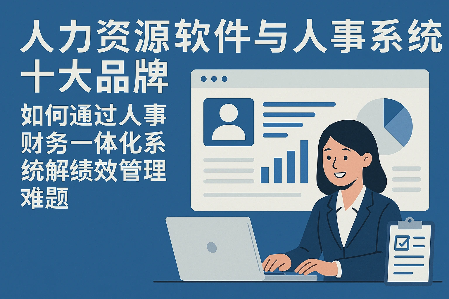 人力资源软件与人事系统十大品牌：如何通过人事财务一体化系统解决绩效管理难题
