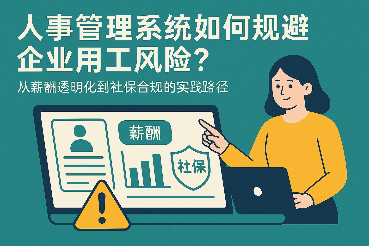 人事管理系统如何规避企业用工风险？从薪酬透明化到社保合规的实践路径