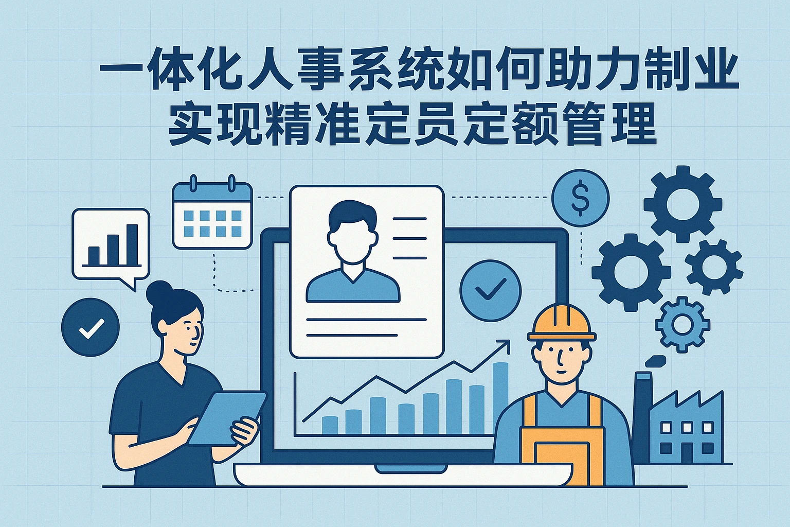 一体化人事系统如何助力制造业实现精准定员定额管理