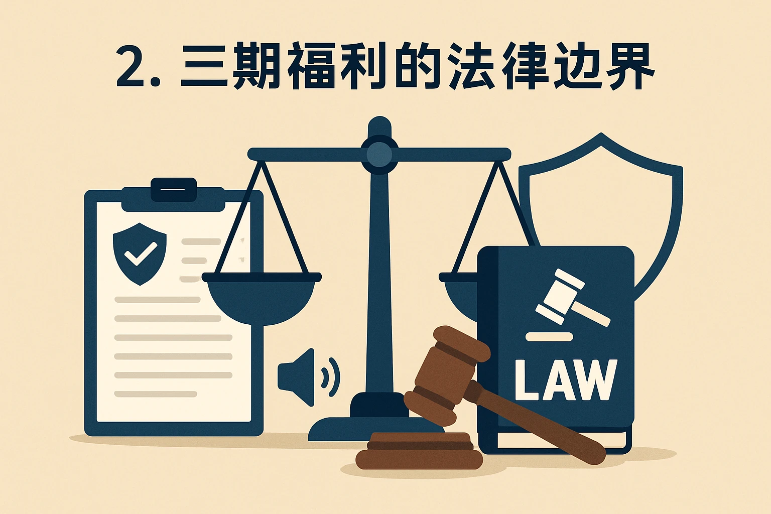 2. 三期福利的法律边界