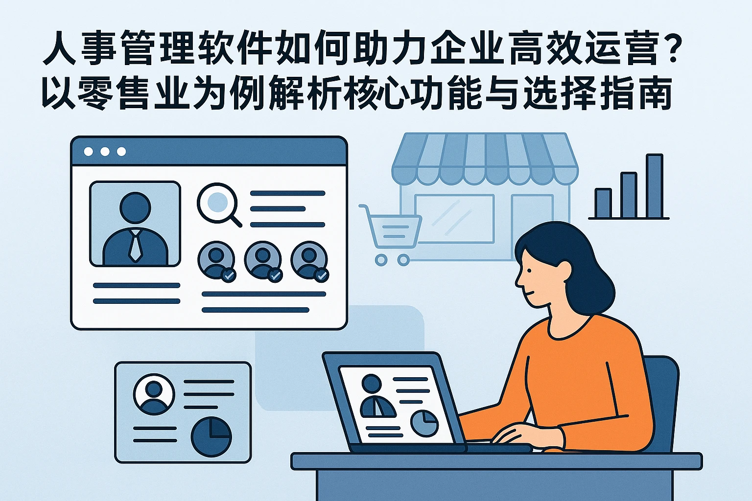 人事管理软件如何助力企业高效运营？以零售业为例解析核心功能与选择指南