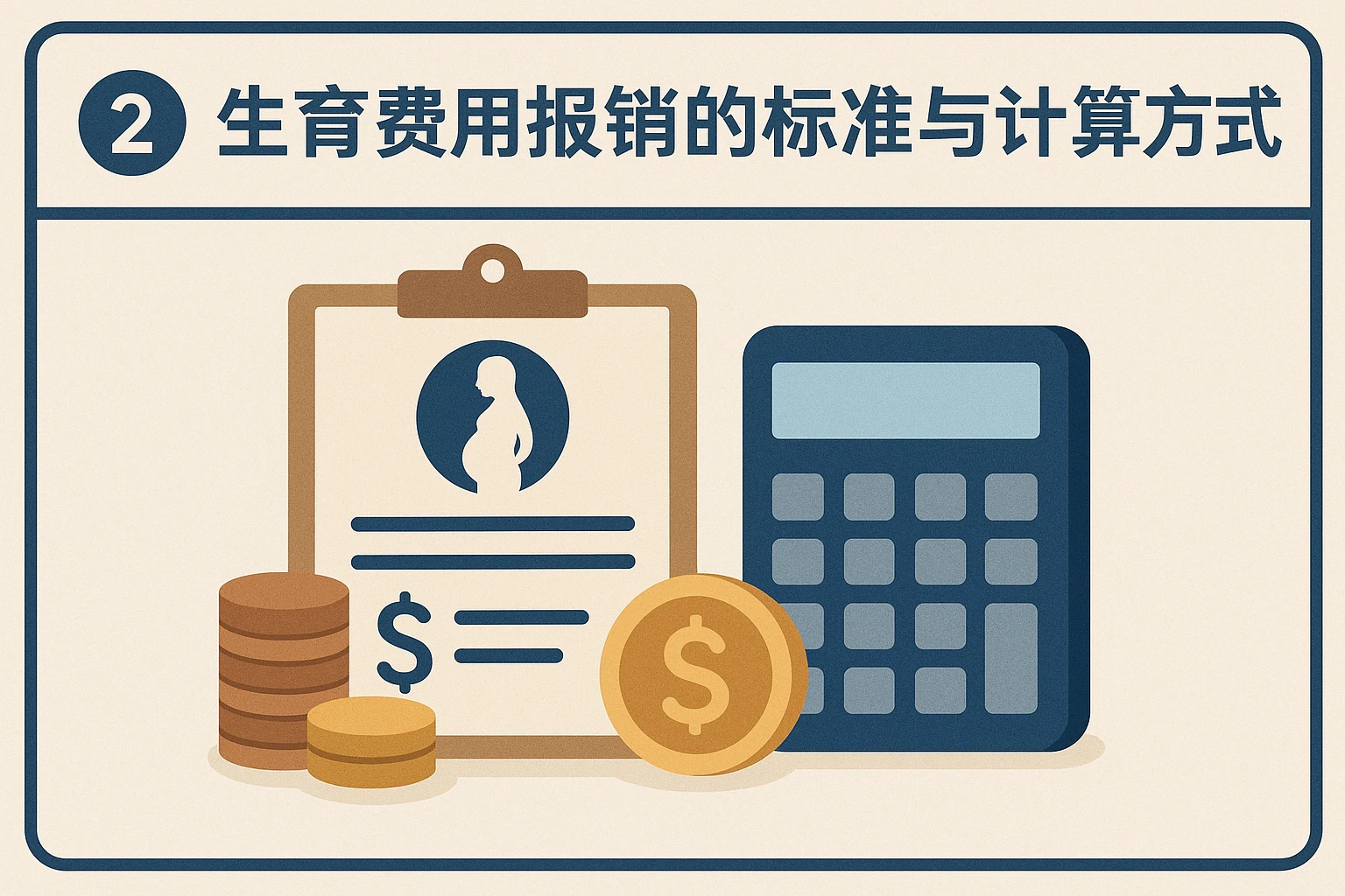 2. 生育费用报销的标准与计算方式