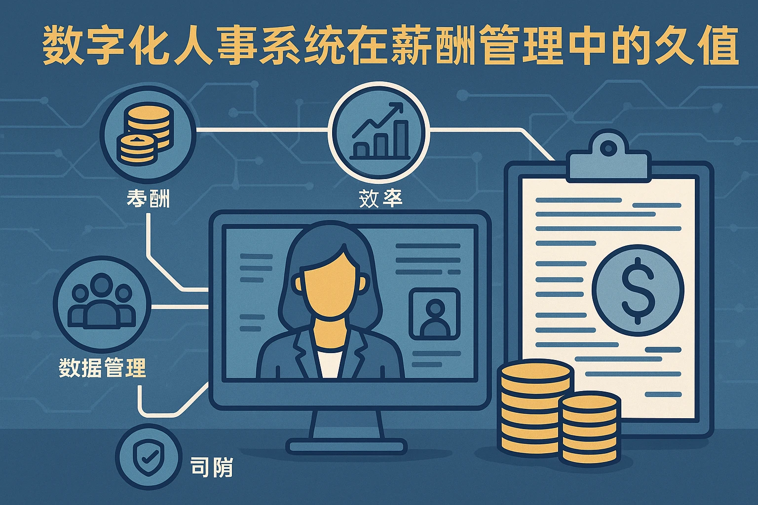 数字化人事系统在薪酬管理中的核心价值