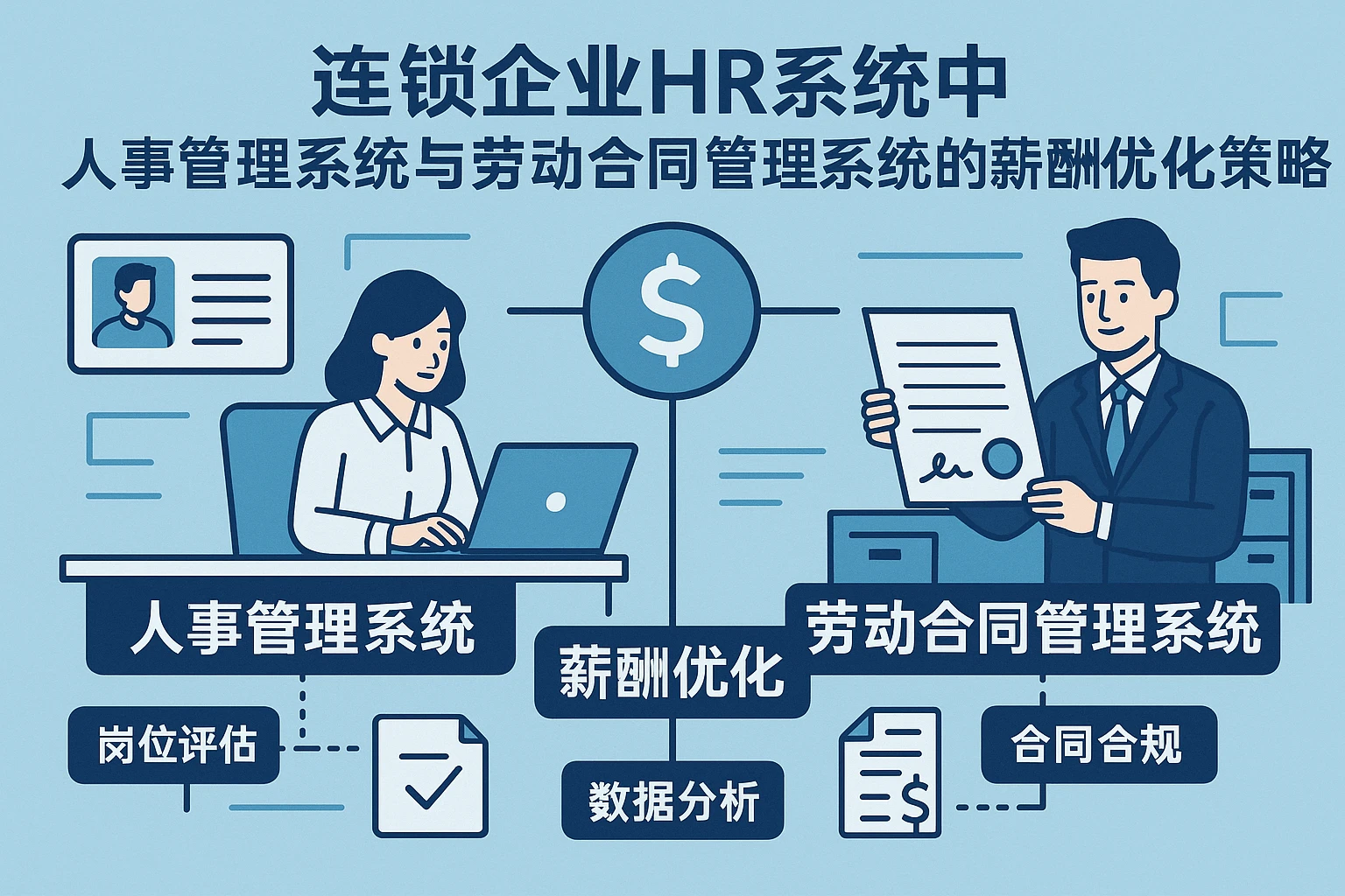 连锁企业HR系统中人事管理系统与劳动合同管理系统的薪酬优化策略