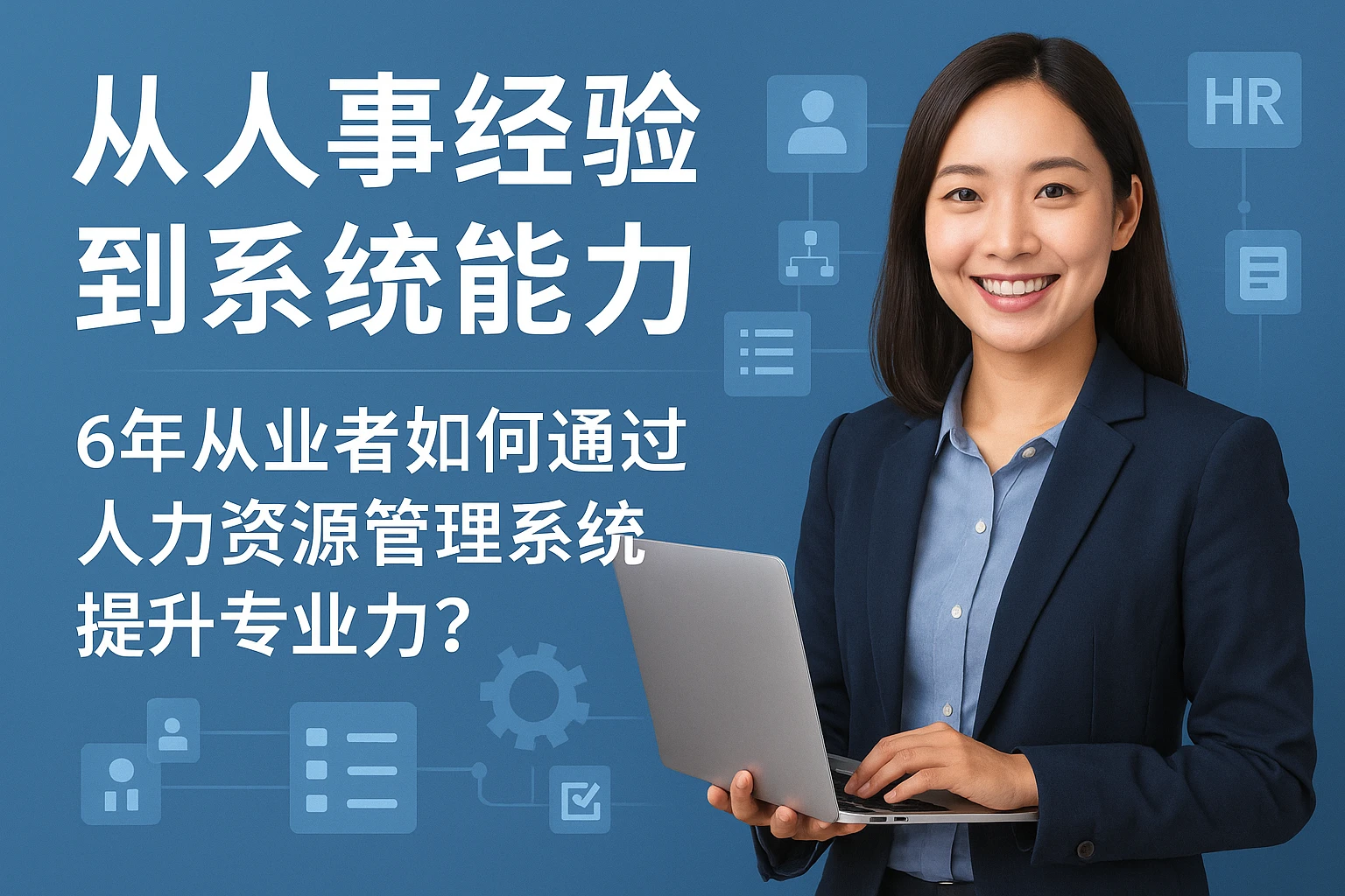 从人事经验到系统能力：6年从业者如何通过人力资源管理系统提升专业力？