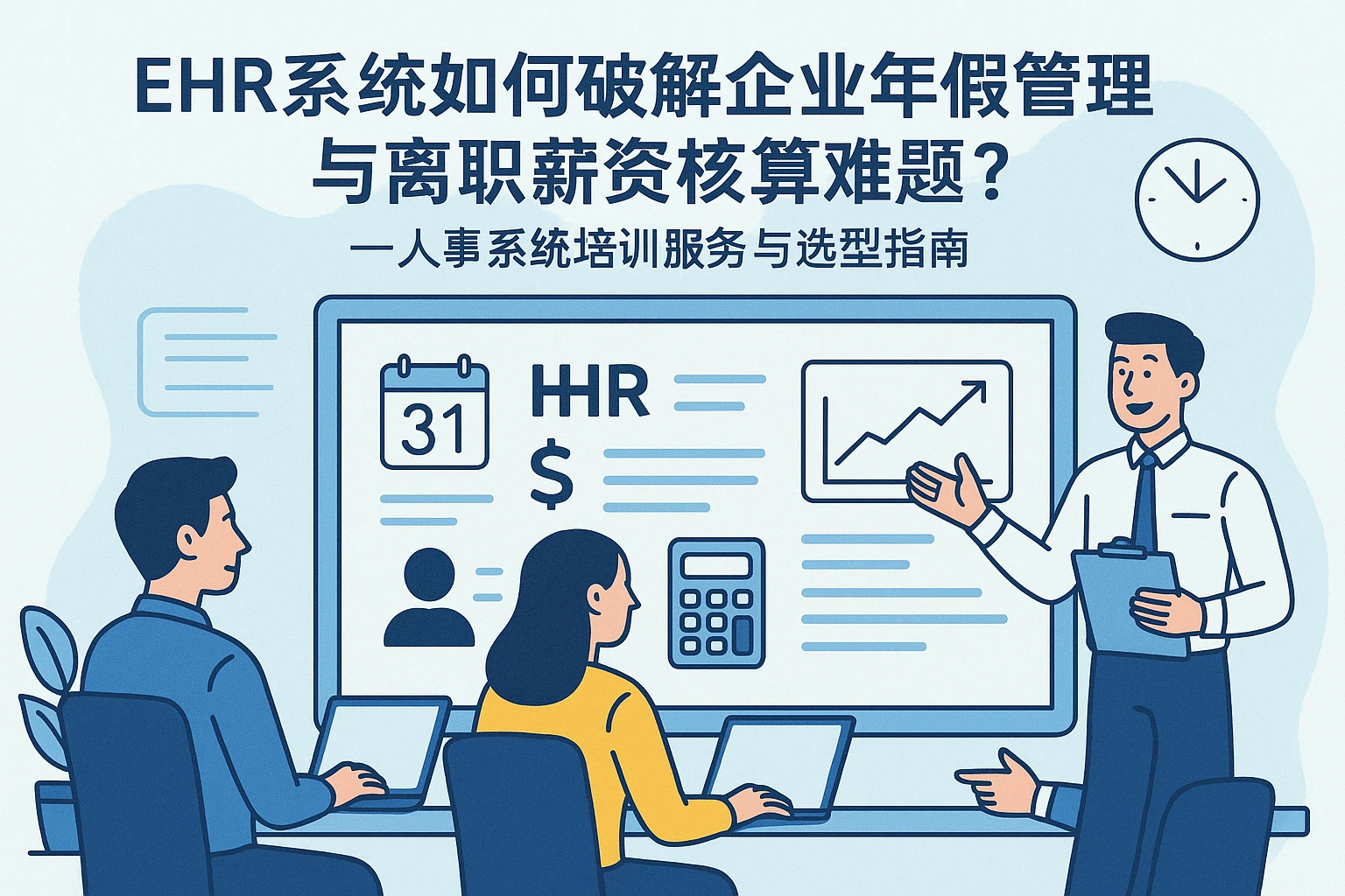 EHR系统如何破解企业年假管理与离职薪资核算难题？——人事系统培训服务与选型指南