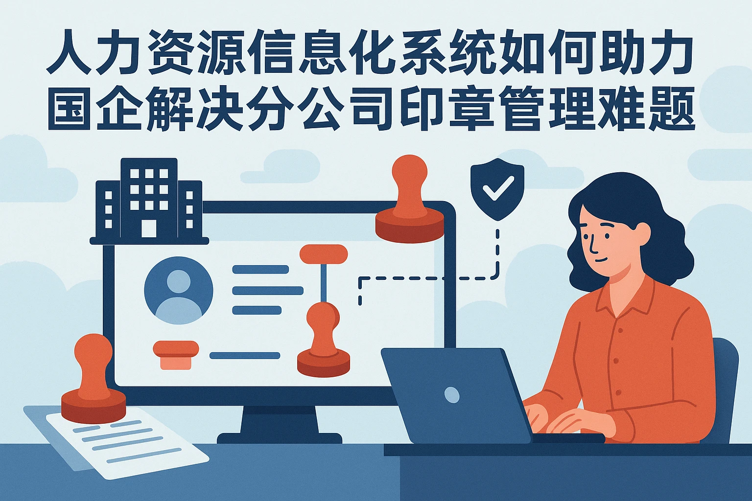 人力资源信息化系统如何助力国企解决分公司印章管理难题