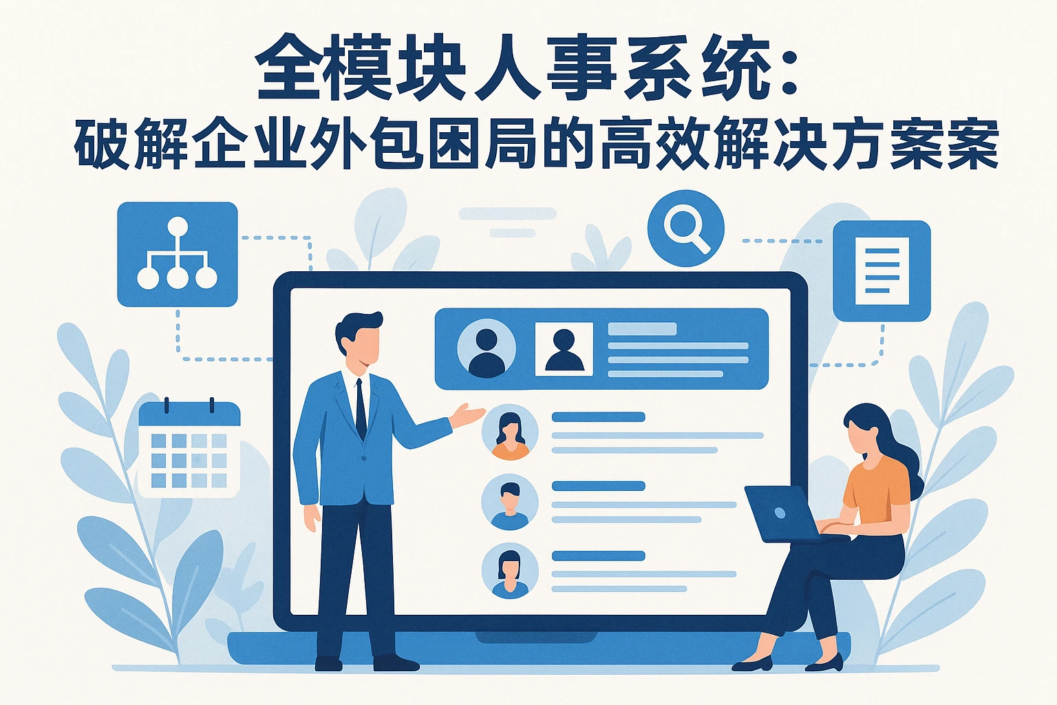 全模块人事系统：破解企业外包困局的高效解决方案
