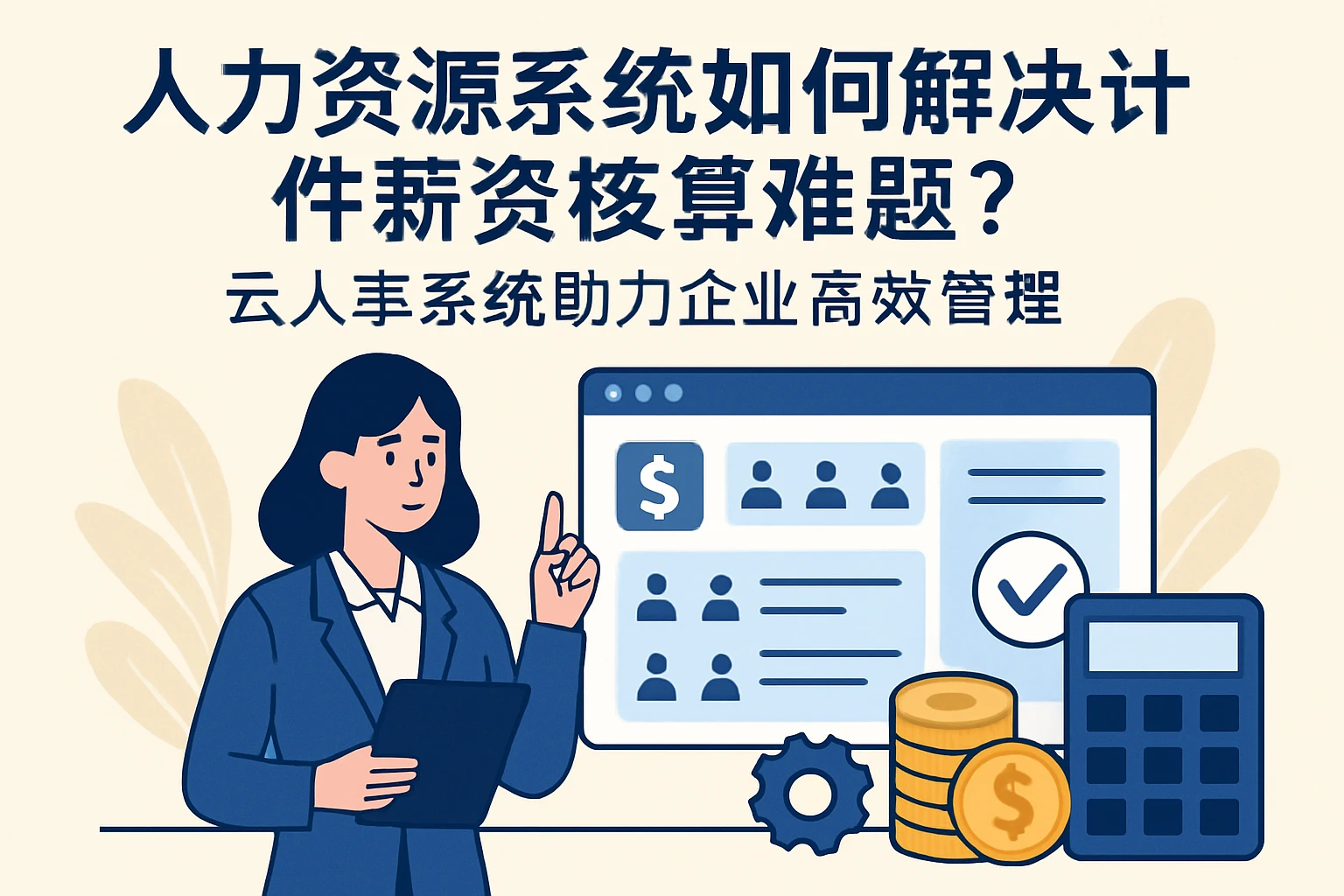 人力资源系统如何解决计件薪资核算难题?云人事系统助力企业高效管理