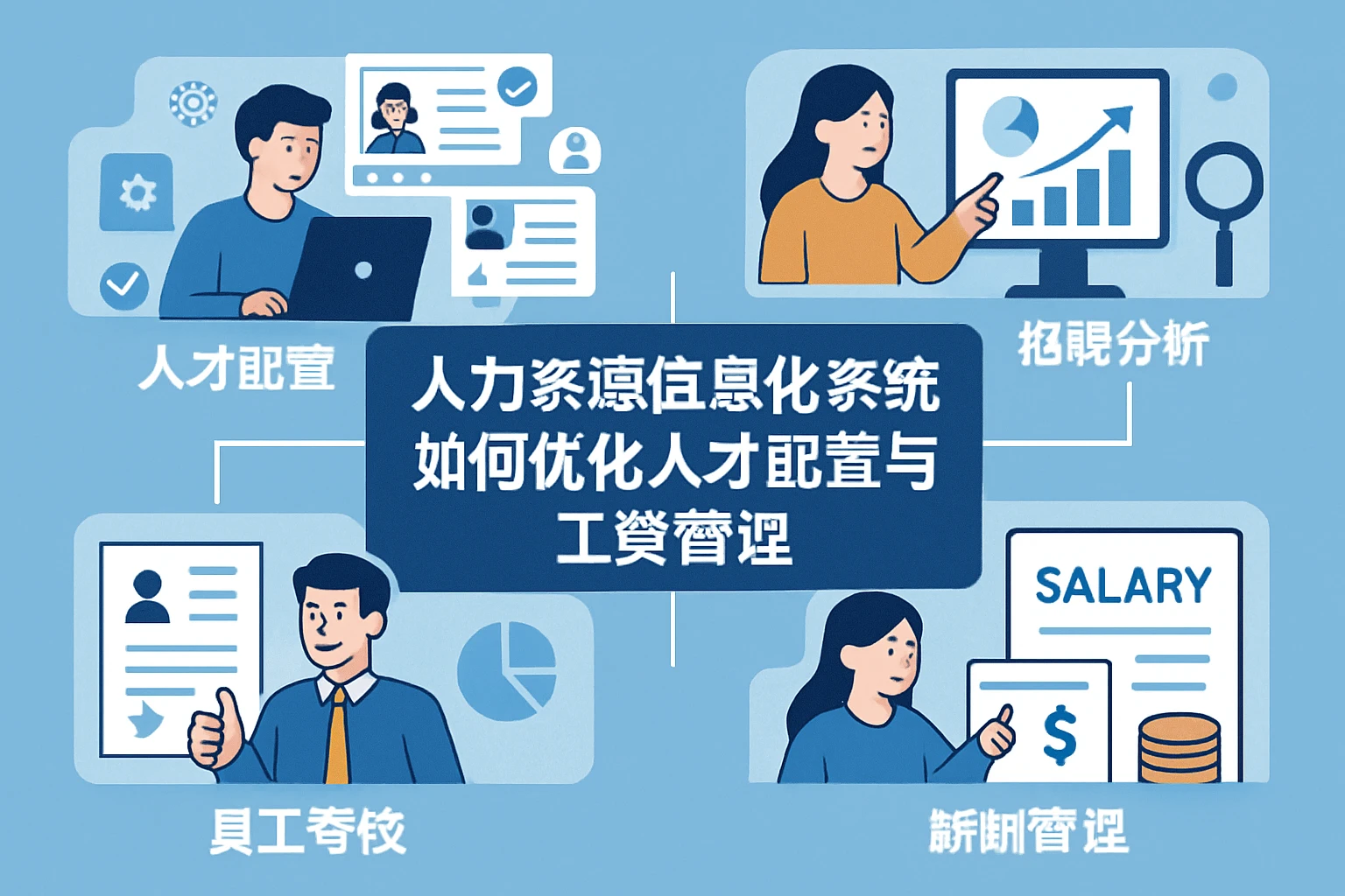 人力资源信息化系统如何优化人才配置与工资管理