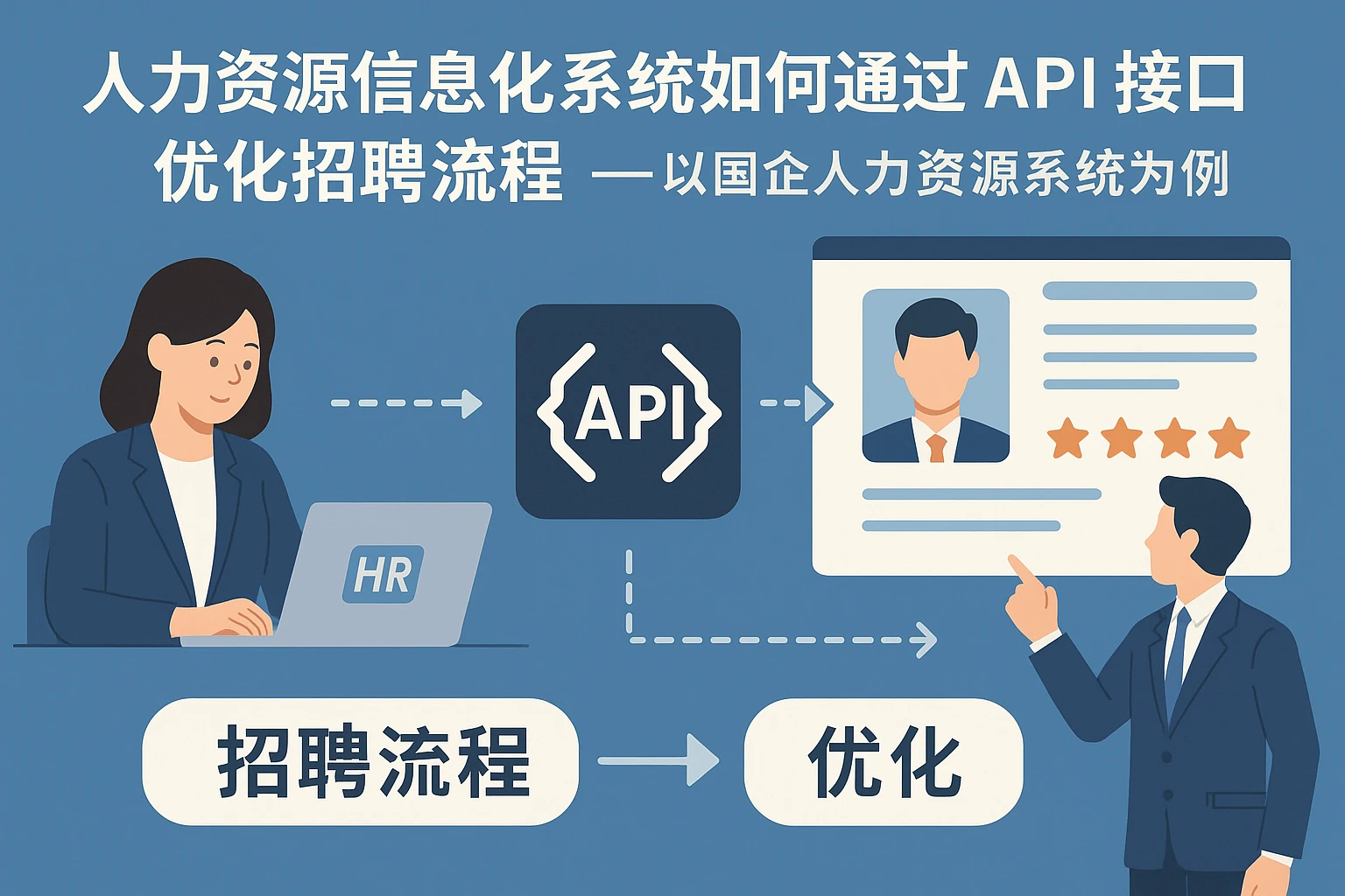 人力资源信息化系统如何通过API接口优化招聘流程——以国企人力资源系统为例
