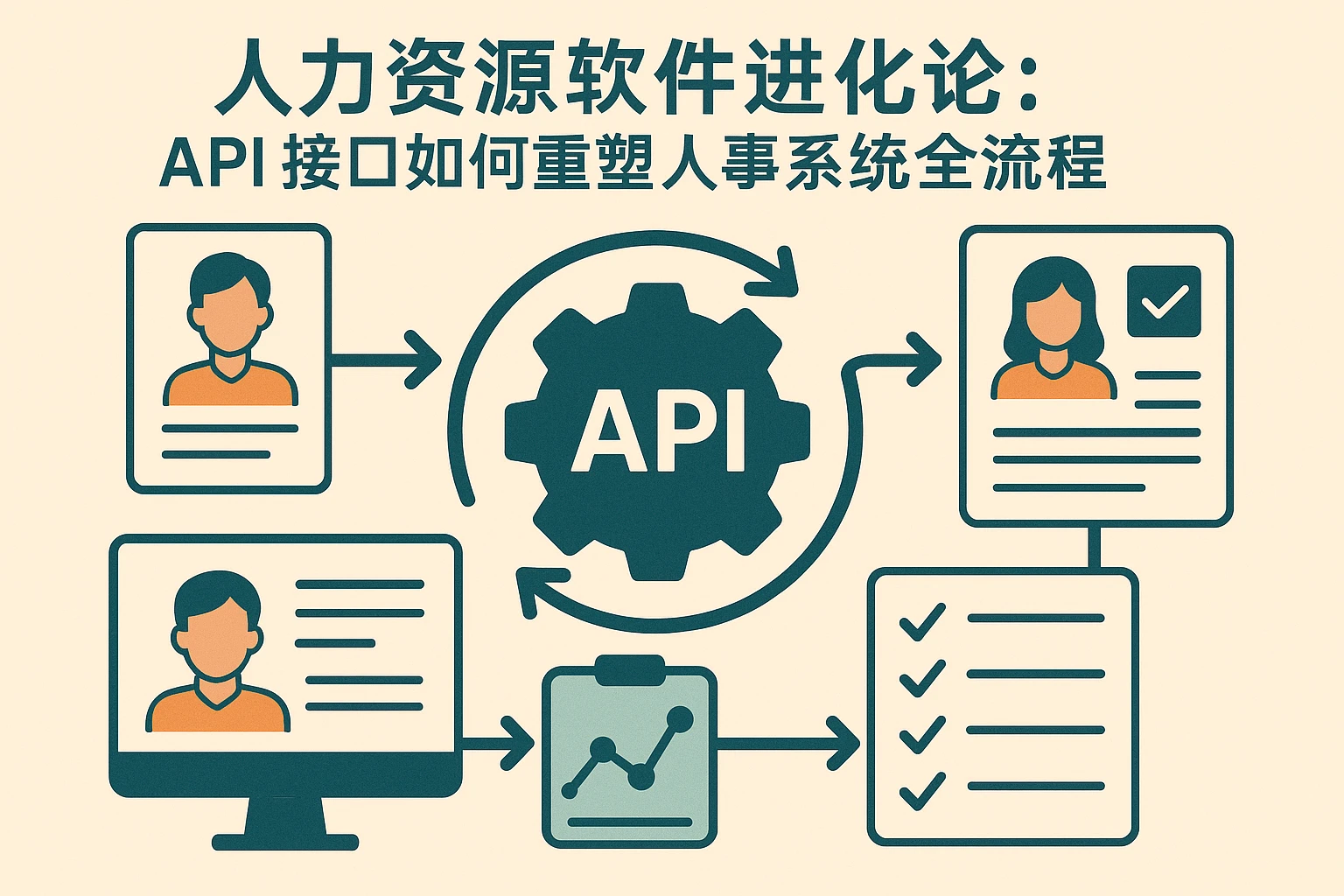 人力资源软件进化论：API接口如何重塑人事系统全流程