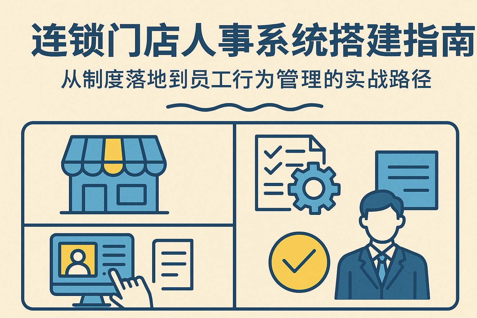 连锁门店人事系统搭建指南：从制度落地到员工行为管理的实战路径