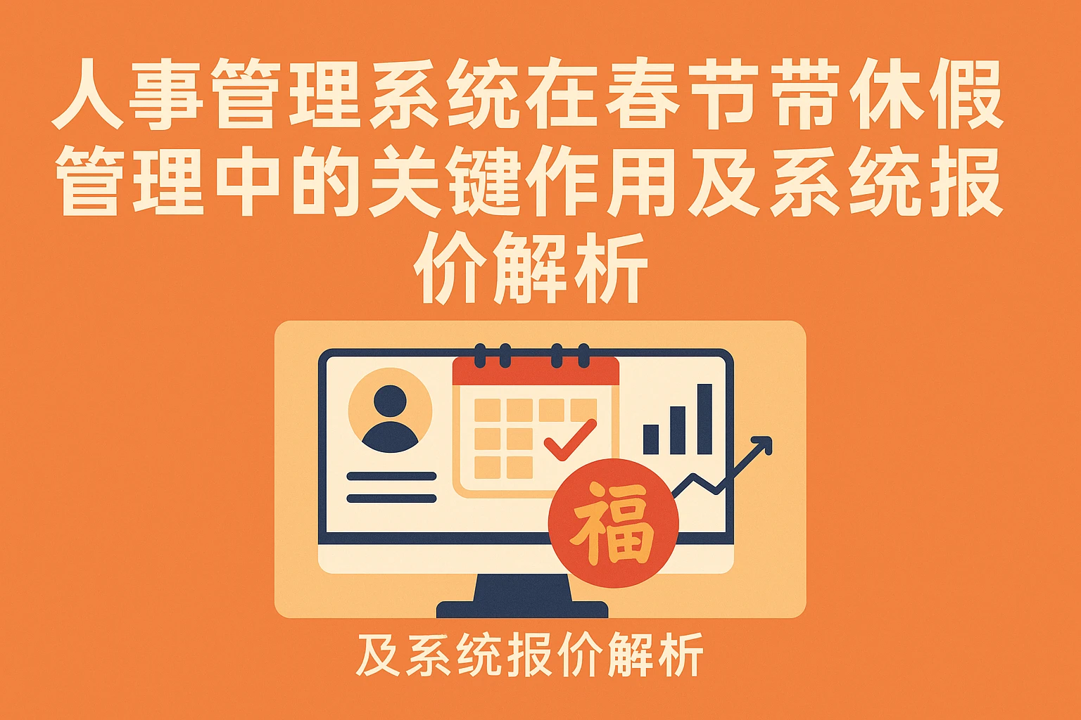 人事管理系统在春节带薪休假管理中的关键作用及系统报价解析