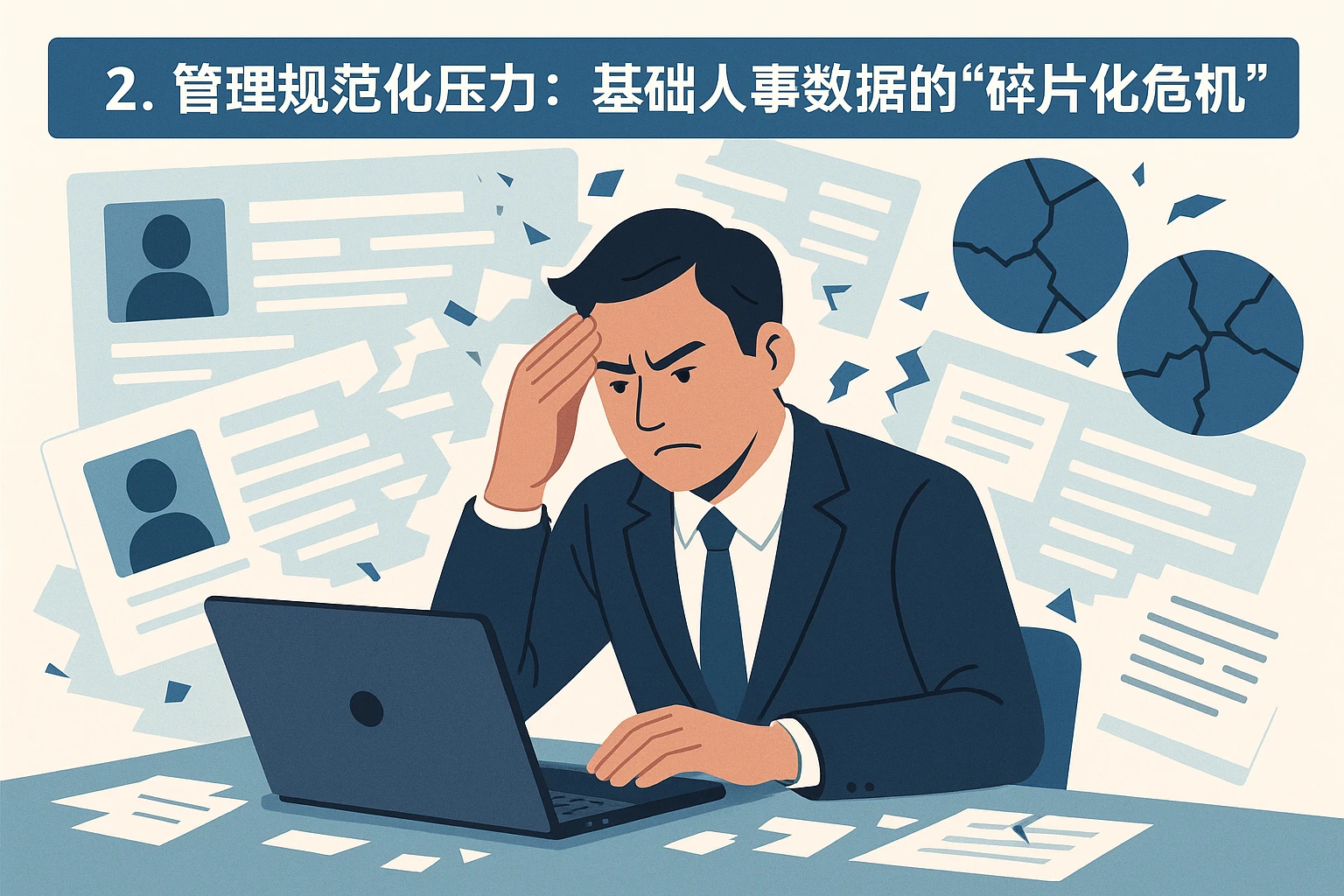 2. 管理规范化压力:基础人事数据的“碎片化危机”