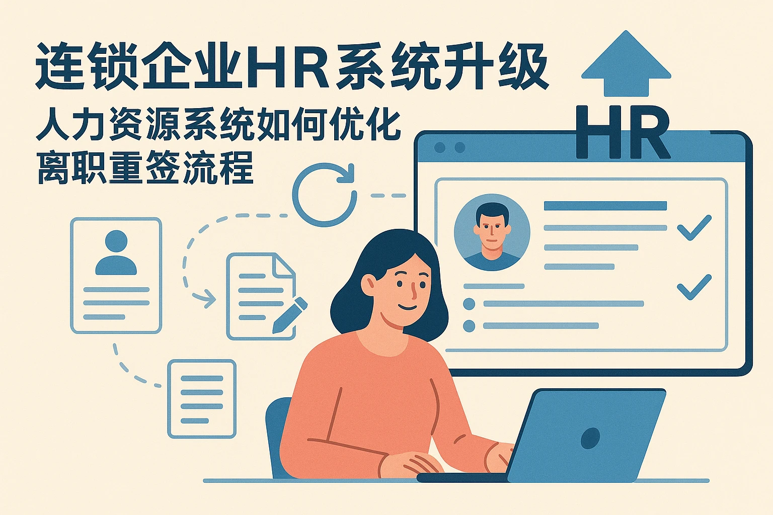 连锁企业HR系统升级：人力资源系统如何优化离职重签流程