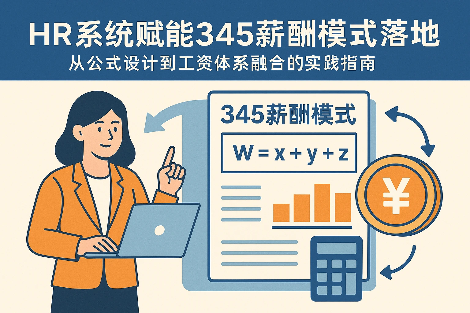 HR系统赋能345薪酬模式落地：从公式设计到工资体系融合的实践指南