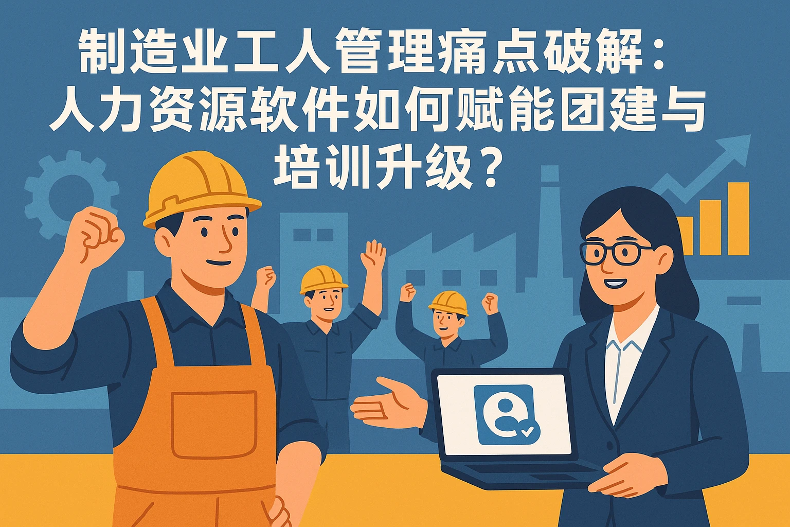 制造业工人管理痛点破解:人力资源软件如何赋能团建与培训升级?