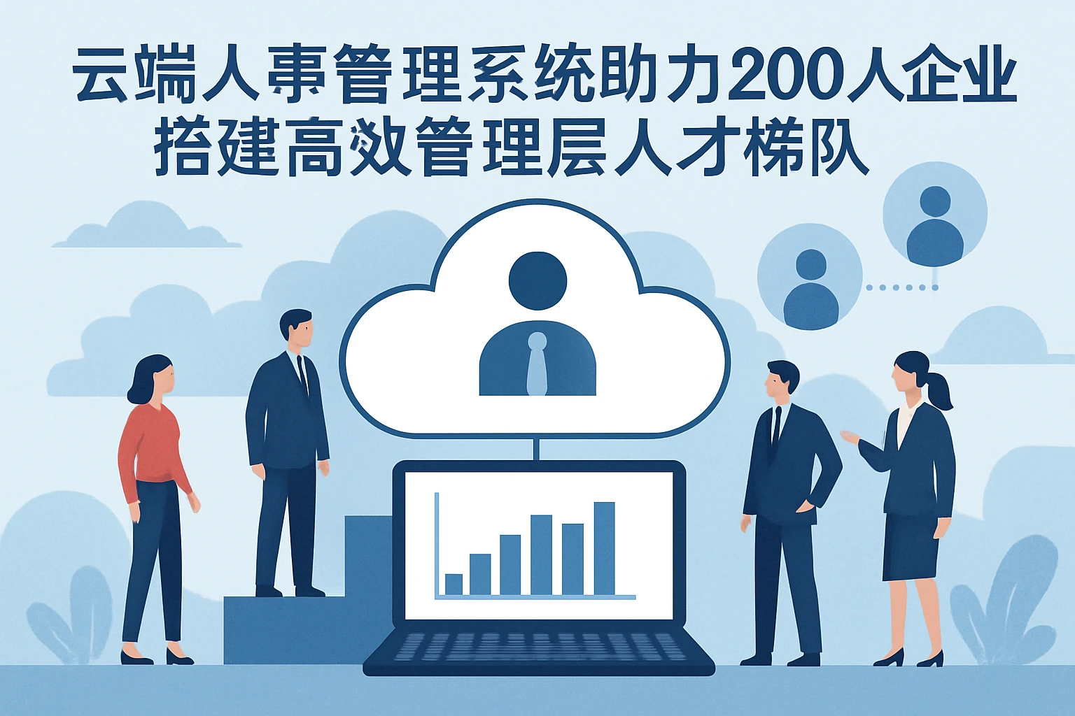 云端人事管理系统助力200人企业搭建高效管理层人才梯队