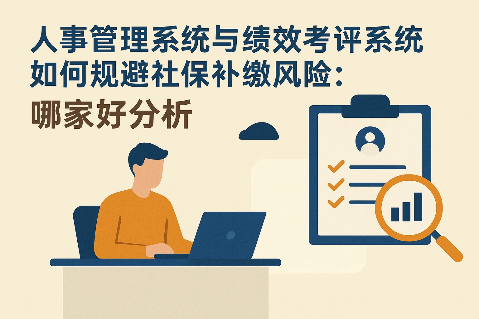 人事管理系统与绩效考评系统如何规避社保补缴风险:哪家好分析