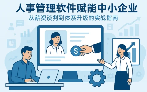 人事管理软件赋能中小企业：从薪资谈判到体系升级的实战指南