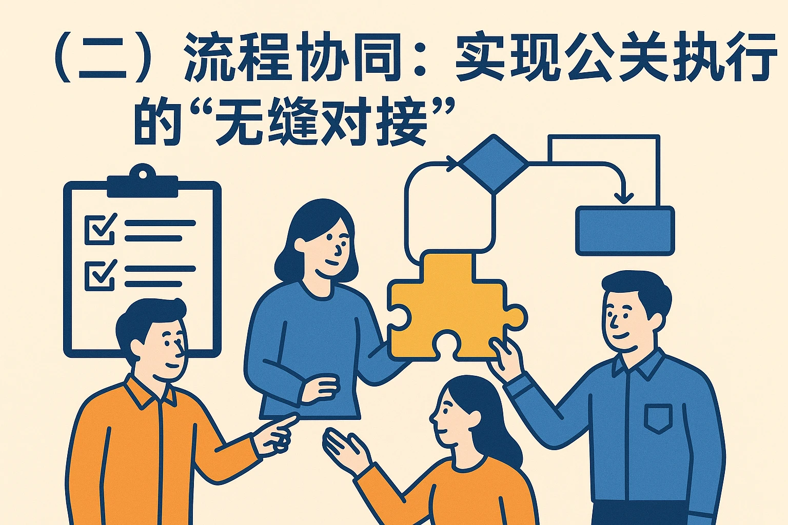 （二）流程协同：实现公关执行的“无缝对接”