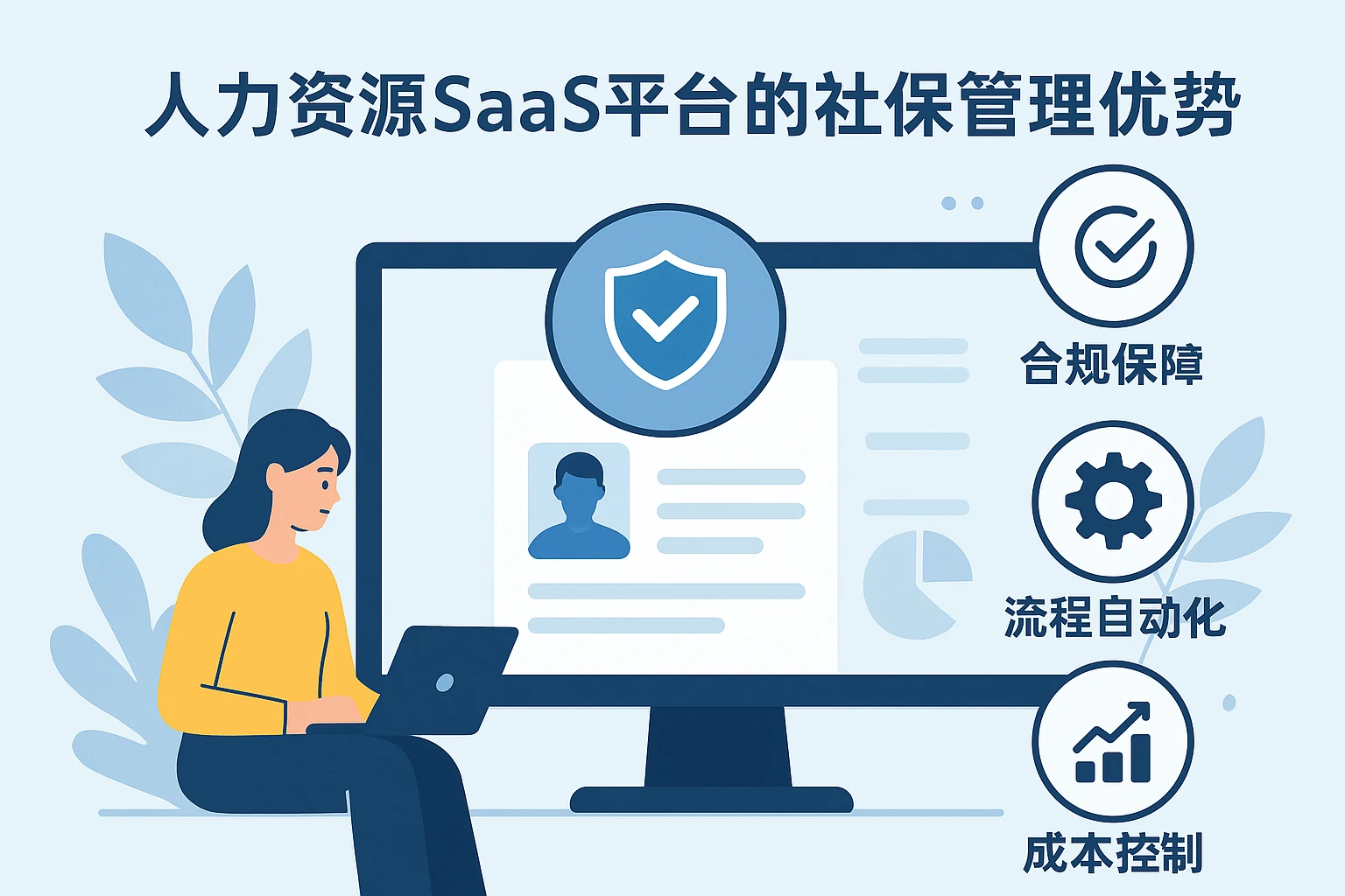 人力资源SaaS平台的社保管理优势