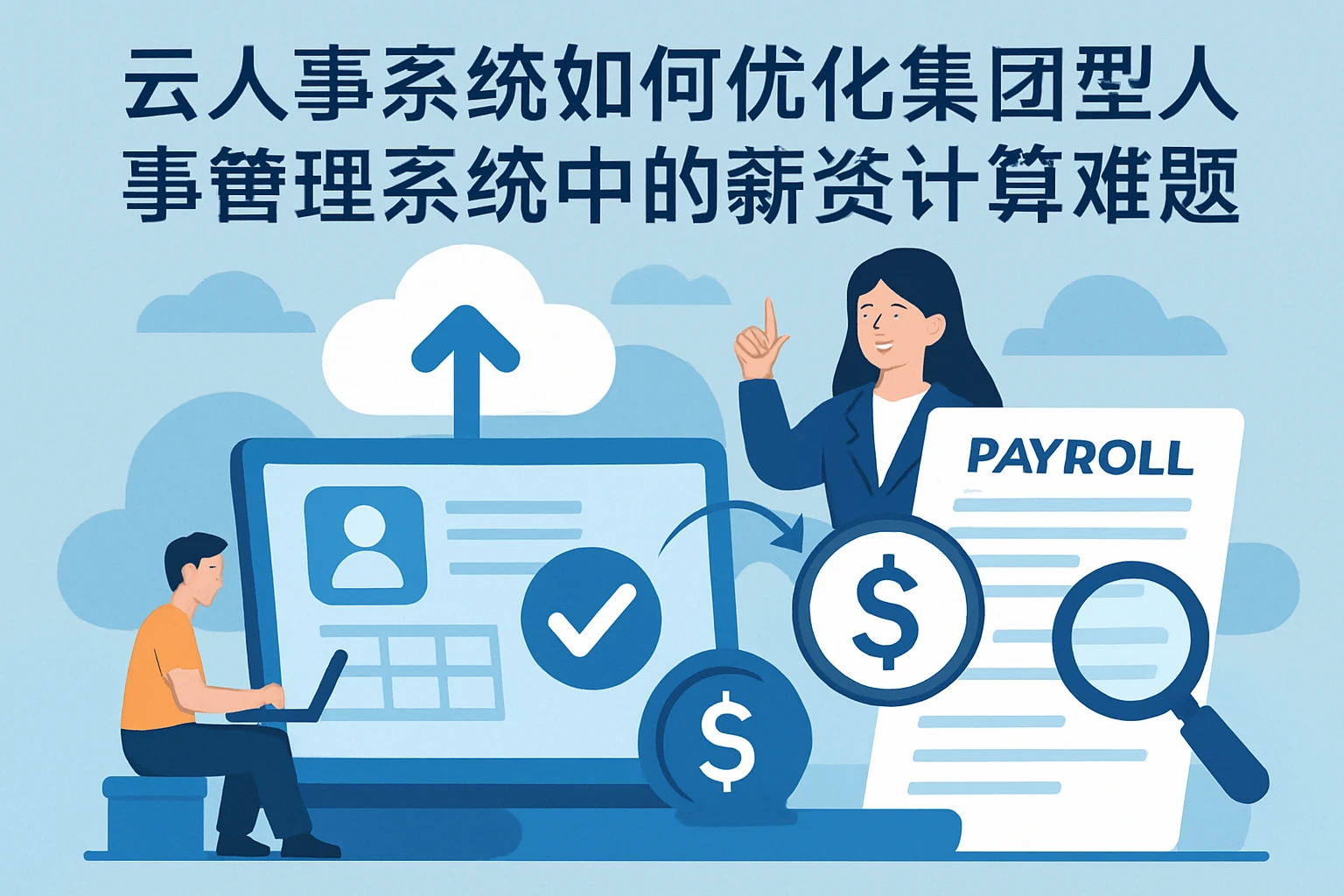 云人事系统如何优化集团型人事管理系统中的薪资计算难题