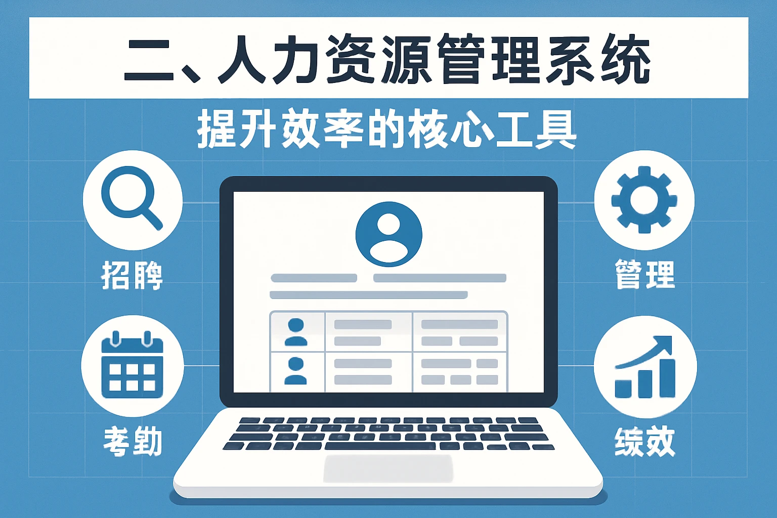 二、人力资源管理系统：提升效率的核心工具