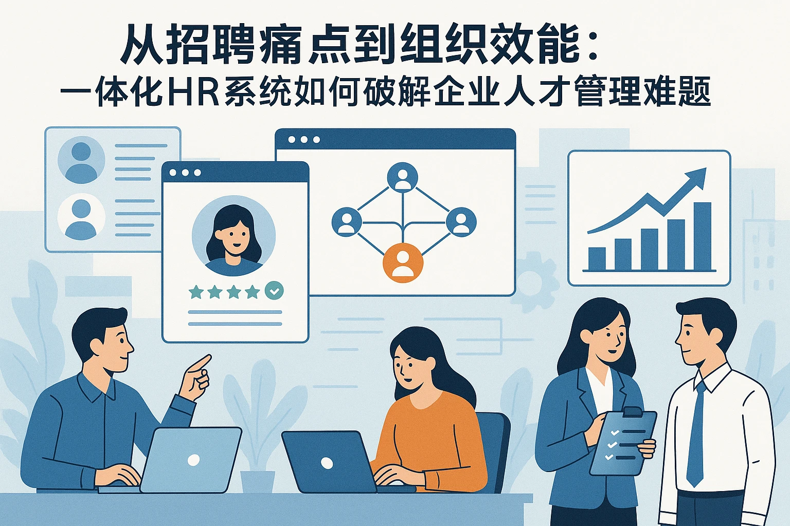 从招聘痛点到组织效能：一体化HR系统如何破解企业人才管理难题