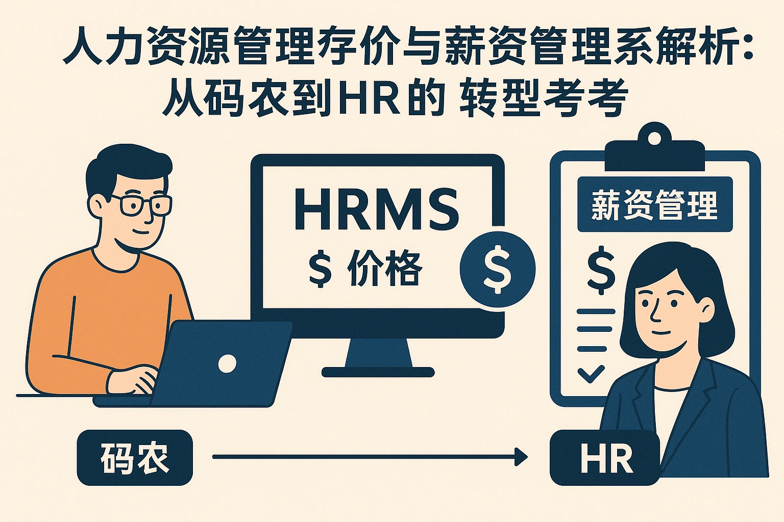 人力资源管理系统价格与薪资管理系统解析:从码农到HR的转型思考