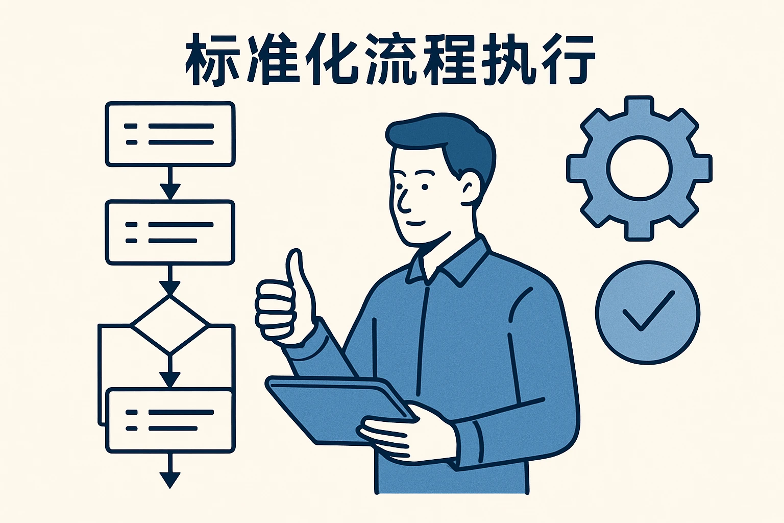 处理流程的标准化执行
