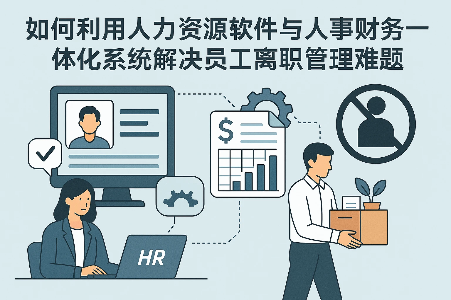 如何利用人力资源软件与人事财务一体化系统解决员工离职管理难题