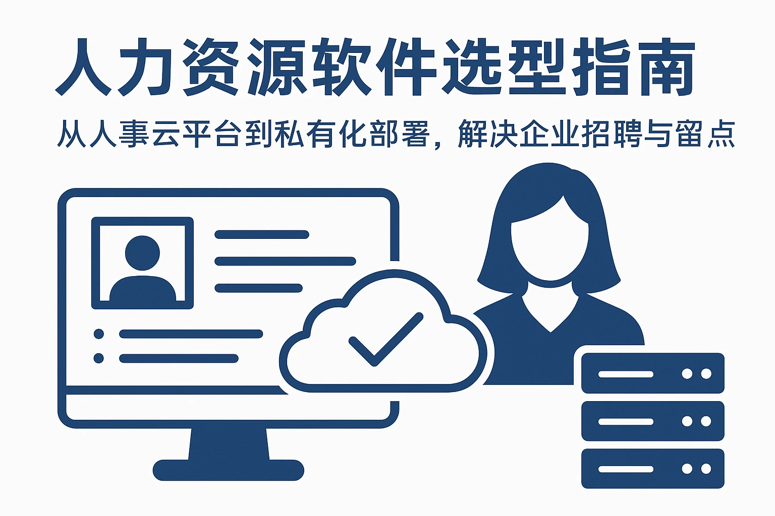 人力资源软件选型指南：从人事云平台到私有化部署，解决企业招聘与留人痛点