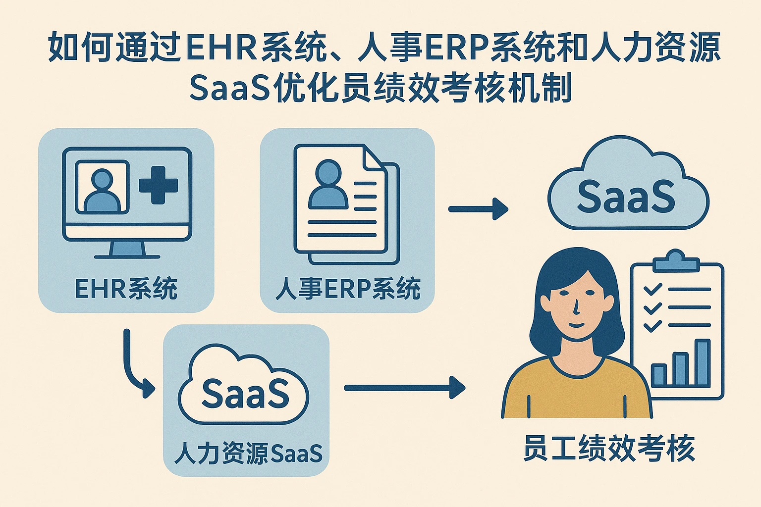 如何通过ehr系统、人事ERP系统和人力资源SaaS优化员工绩效考核机制
