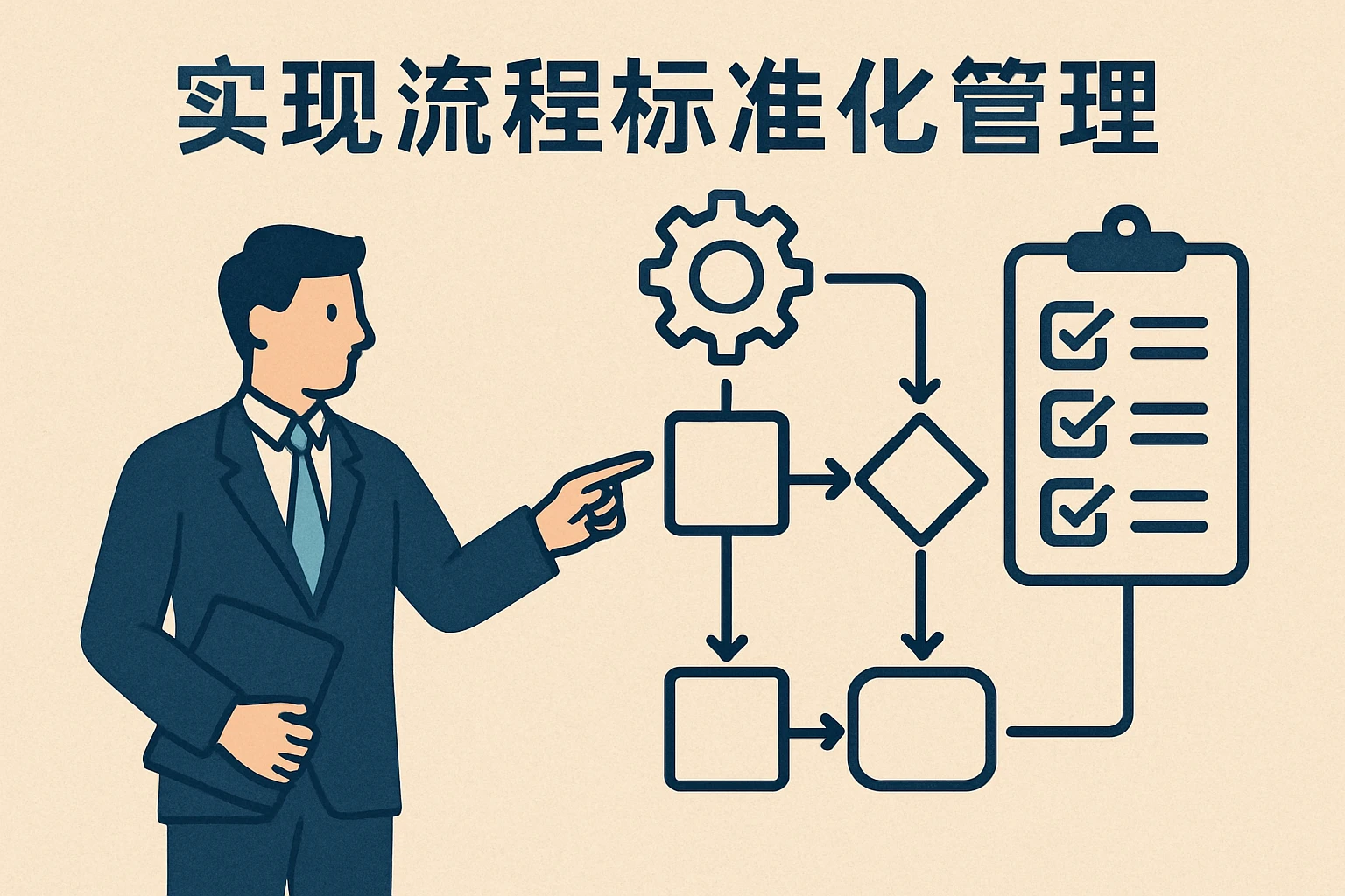 实现流程标准化管理