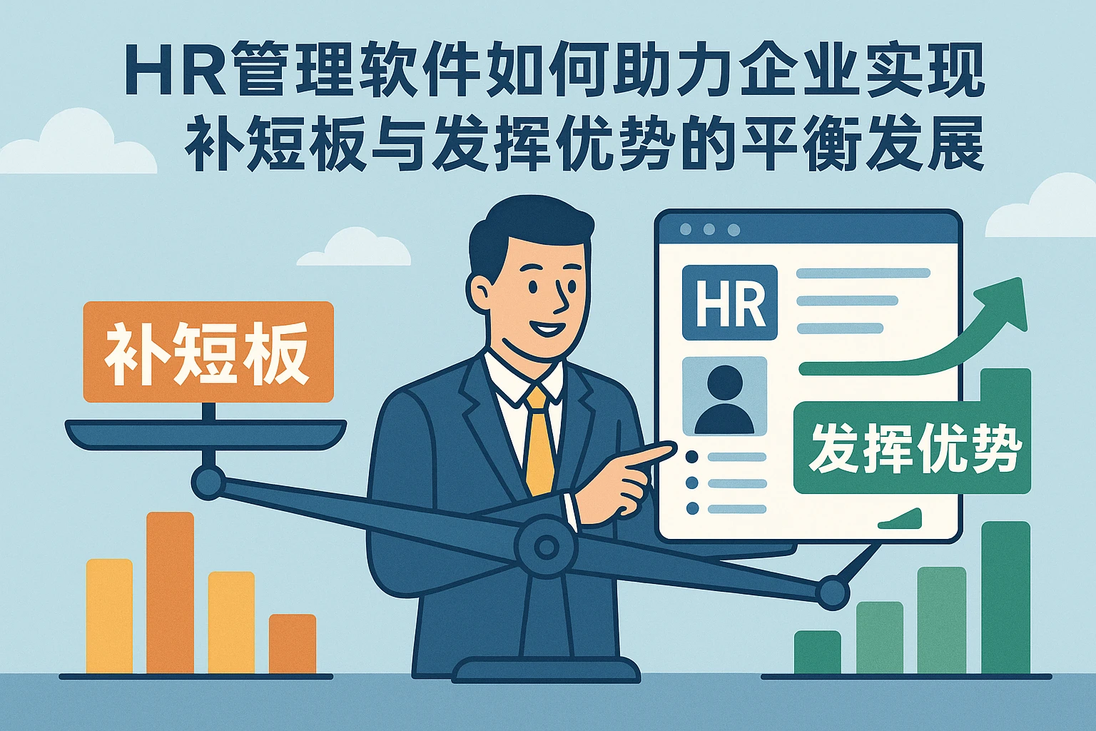 HR管理软件如何助力企业实现补短板与发挥优势的平衡发展